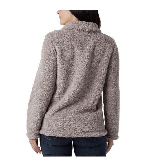 32 Degrees Women's Cozy Fleece Button Front Jacket NEW - Picture 3 of 5